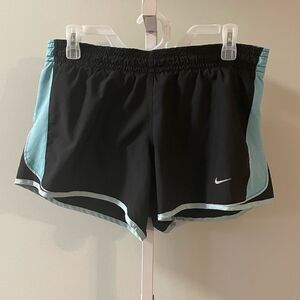 Nike Black & Baby Blue Running Shorts
